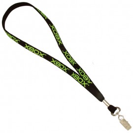 Custom 5/8" Nylon Elastic Lanyard