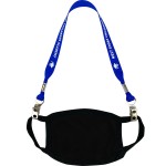 Logo Branded 5/8" Super Value Lanyard Mini with Double Bulldog Clips