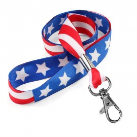 Promotional 3/4" Full Color Lanyard  Promotional 3/4" Full Color Lanyard