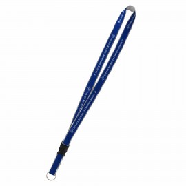 Promotional 3/4" Reflective Detachable Lanyard