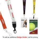 3/4" Recycled Econo Lanyard (Direct Import - 10-12 Weeks Ocean) with Logo