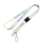 Eco PET Lanyard with dye sublimation imprint - 5/8 inch with Logo