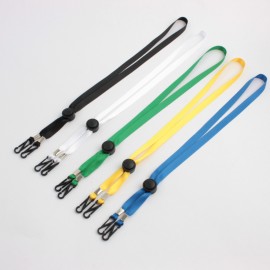 Logo Branded Adjustable Face Mask Lanyard  Logo Branded Adjustable Face Mask Lanyard
