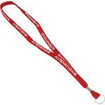 5/8" Two Ply Polyester Lanyard with Logo