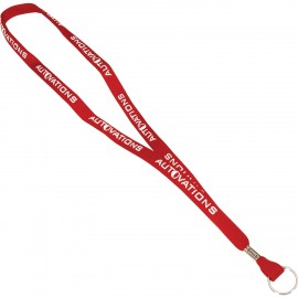 5/8" Two Ply Polyester Lanyard with Logo  5/8" Two Ply Polyester Lanyard with Logo