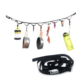 Outdoor Camping Lanyard Campsite Storage Strap with Logo  Outdoor Camping Lanyard Campsite Storage Strap with Logo