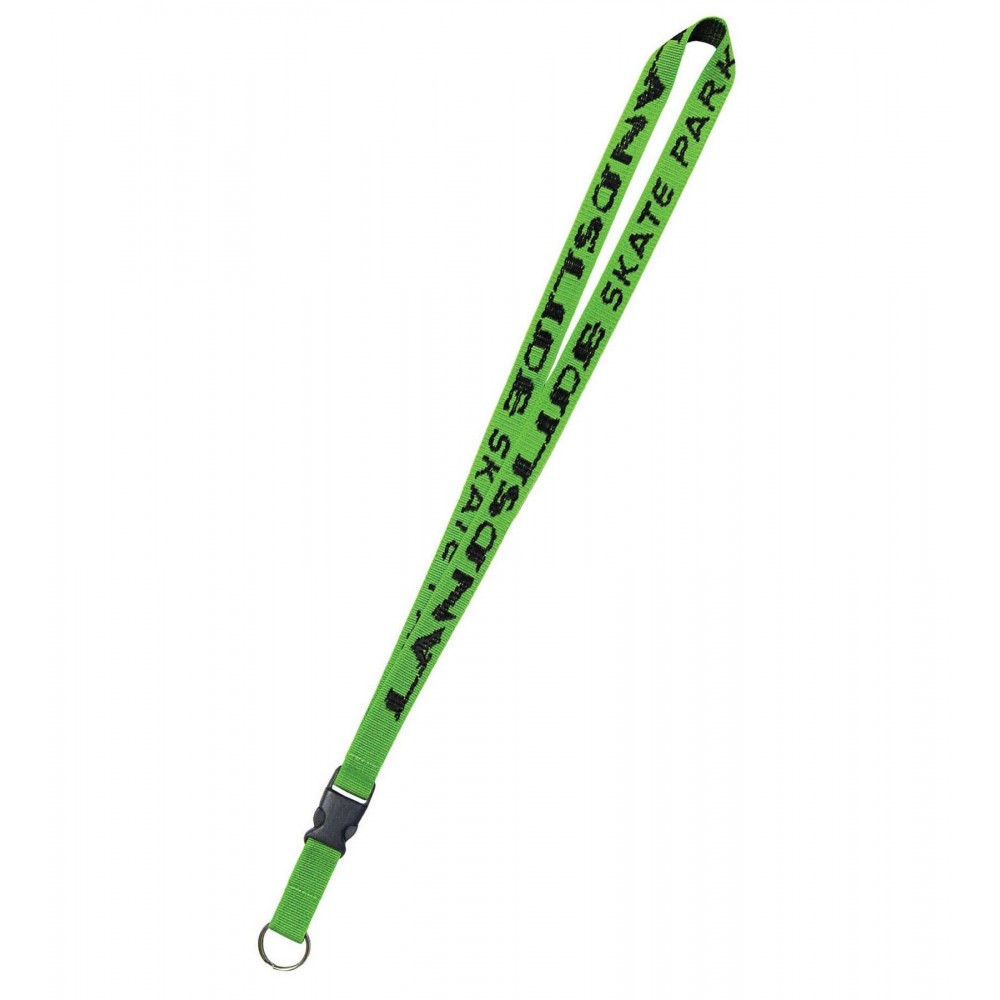 Custom Imprinted 1/2" Classic Detachable Lanyard Custom Imprinted 1/2" Classic Detachable Lanyard