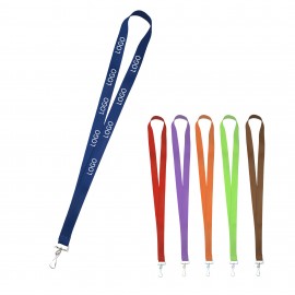 Custom Polyester Neck Lanyards Strap w/Metal Clip  Custom Polyester Neck Lanyards Strap w/Metal Clip