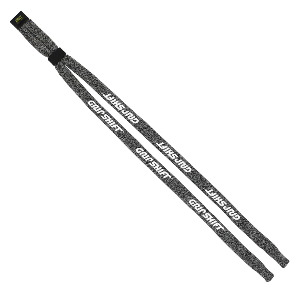 Logo Imprinted 1/2" Double-Thick Marled Trade Show Lanyard with Plastic Option Y Converter Logo Imprinted 1/2" Double-Thick Marled Trade Show Lanyard with Plastic Option Y Converter