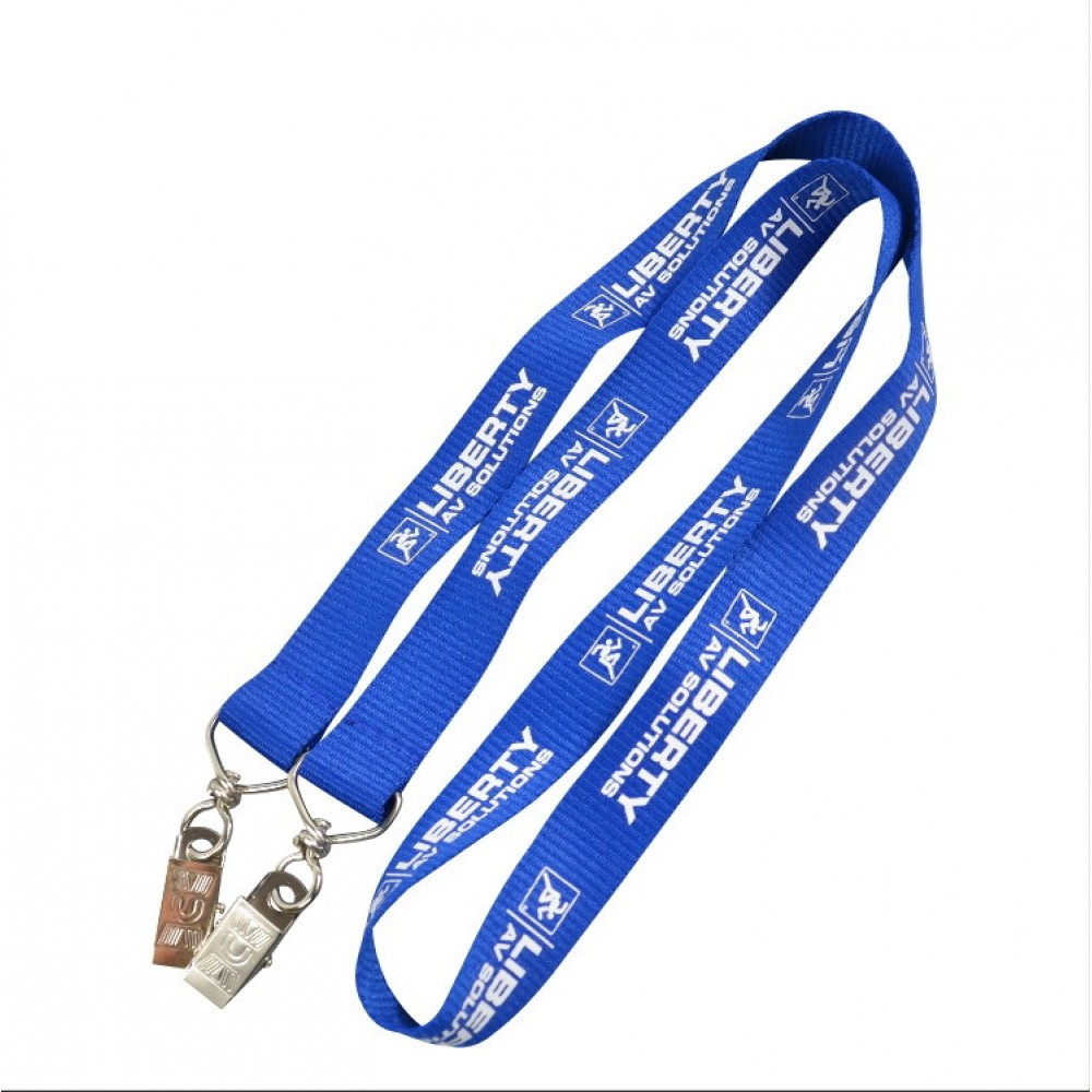 Double-Ended Lanyards with Logo
