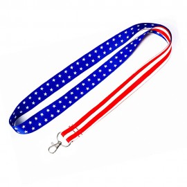 Logo Branded 5/8" Full Color Lanyard  Logo Branded 5/8" Full Color Lanyard