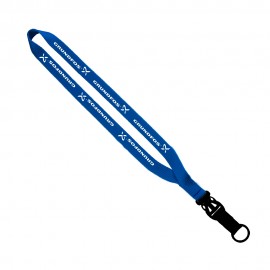 Customized 3/4" Smooth Nylon Slide Release Lanyard  Customized 3/4" Smooth Nylon Slide Release Lanyard