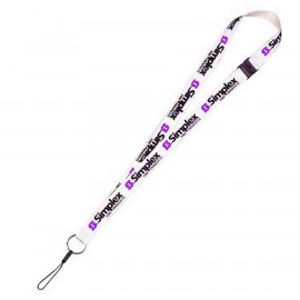 Logo Branded Eco Corn Lanyard - 3/8 inch  Logo Branded Eco Corn Lanyard - 3/8 inch