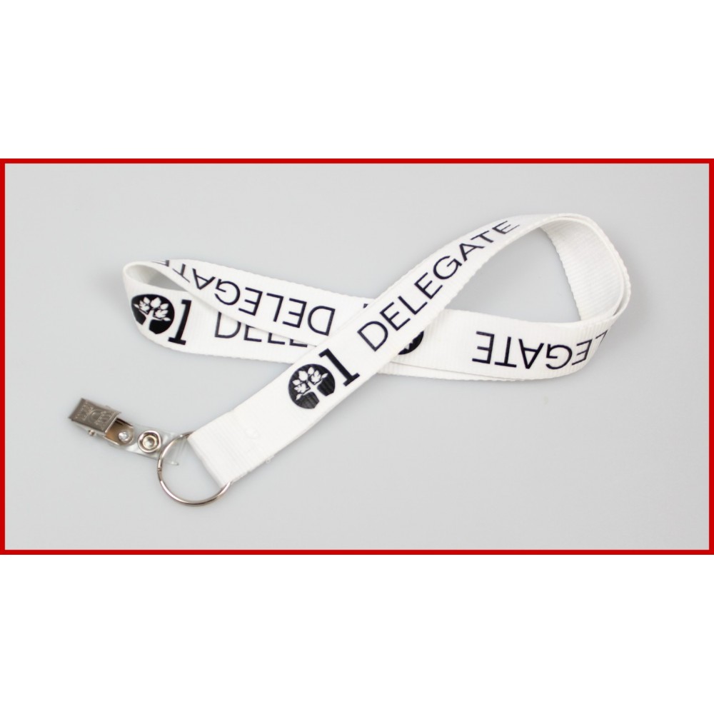 1" Recycled Lanyards with Logo