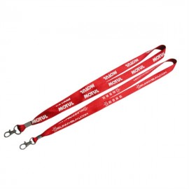 Various Logo Polyester Lanyard With Metal Clip with Logo