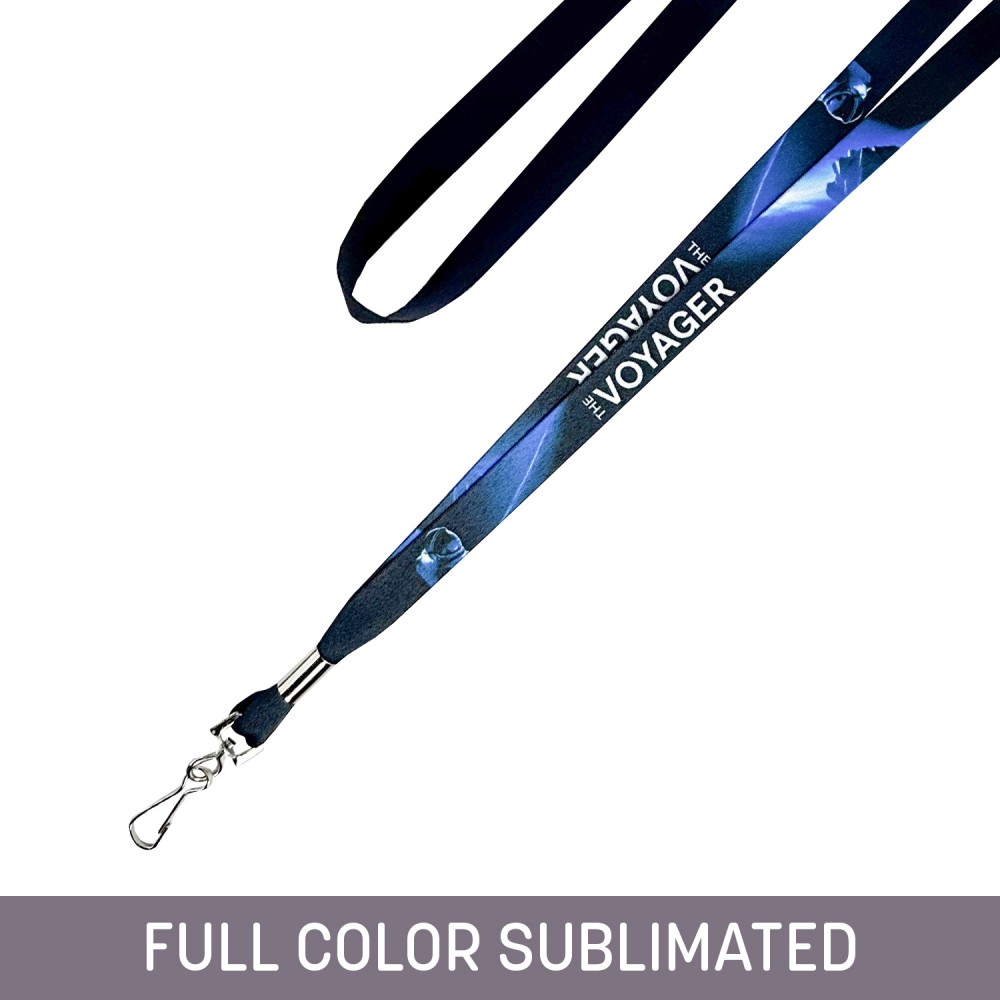 Personalized 1/2" Full Color Sublimated Lanyard w/ Swivel Snap Personalized 1/2" Full Color Sublimated Lanyard w/ Swivel Snap