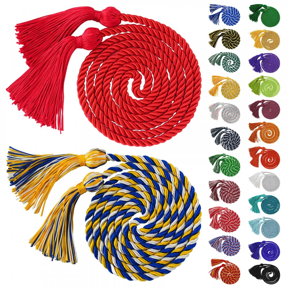Sturdy Polyester Honor Cord with Logo