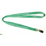 Eco-Friendly Flat Lanyard-3/4" Logo Imprinted