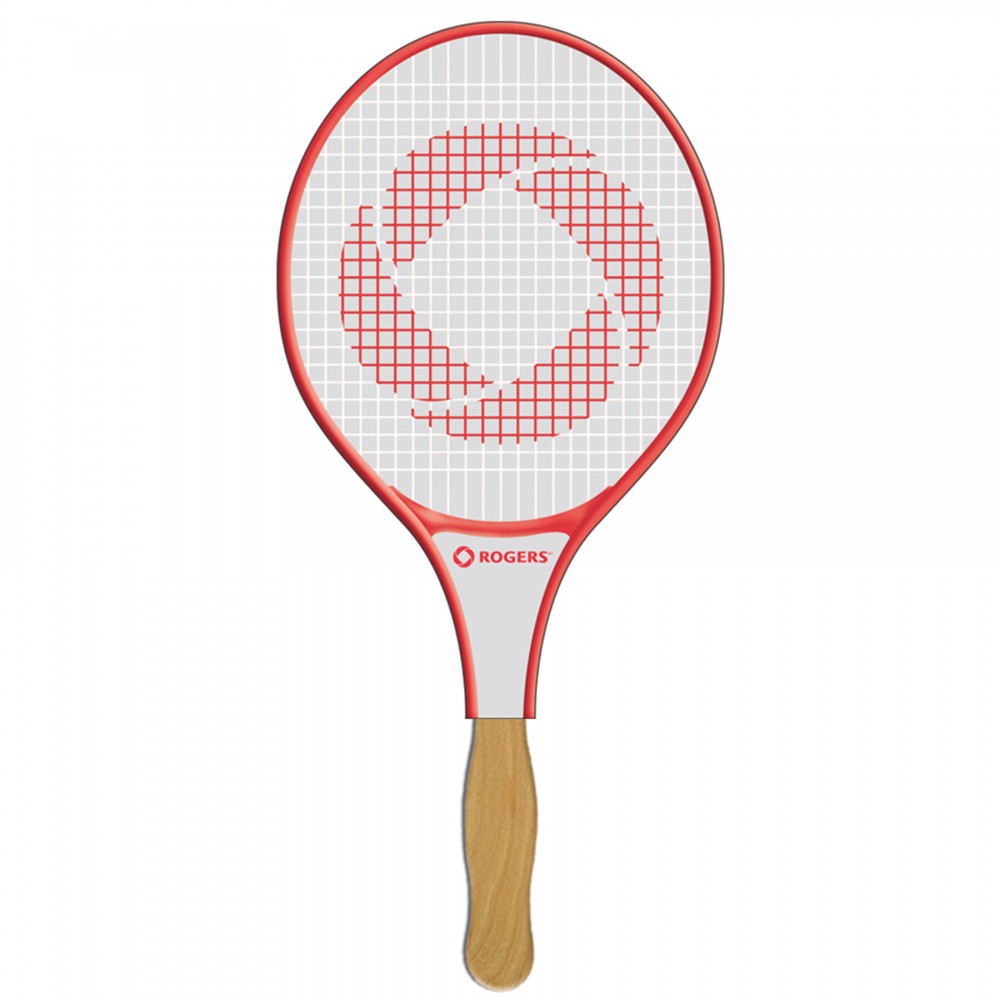 Racket Hand Fan with Logo