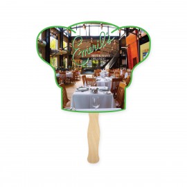 Promotional Chef Hat Sandwich Hand Fan  Promotional Chef Hat Sandwich Hand Fan