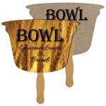 Custom Imprinted Bowl Recycled Hand Fan