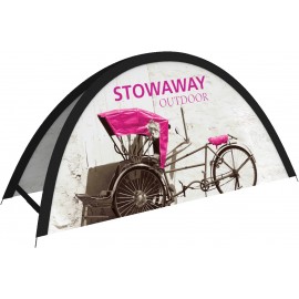 Stowaway Small Outdoor Sign with Logo