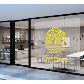 Promotional Clear Window Static Clings (1ft x 1ft) SQFT