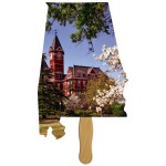 Custom Printed Alabama State Fast Hand Fan (1 Side) 1 Day