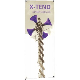 X-tend 1 Spring Back Banner Stand with Logo