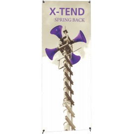 Personalized X-tend 1 Spring Back Banner Stand