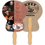 Guitar Recycled Hand Fan with Logo
