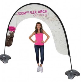Promotional Zoom Flex Arch Single-Sided Display