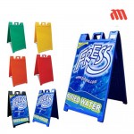 A-Frame Custom Color Sidewalk Sign with Logo