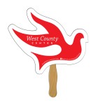 Dove Fast Hand Fan (1 Side) 1 Day Logo Branded