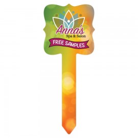 2.75" x 7" Prague Aluminum Garden Stake with Logo