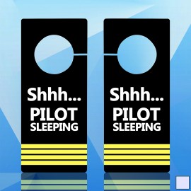 Hang Tags Door Hanger 3 3/4'' x 8 11/16'' with Logo