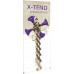 Logo Branded X-tend 3 Spring Back Banner Stand