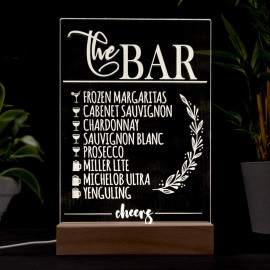 Custom LED Acrylic Light Stands with Logo