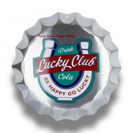 Custom Bottle Cap Sign (metal) 14" dia.