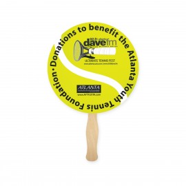 Promotional Round Sandwich Hand Fan