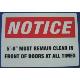 10" x 12" - Aluminum Sign with Logo  10" x 12" - Aluminum Sign with Logo