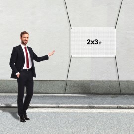 Custom Custom 2' X 3' Mesh Banners