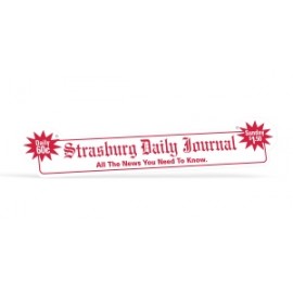 Logo Branded Plastic Sign | Custom | Square Corner | .035" Thickness | 94 to 116 Sq In