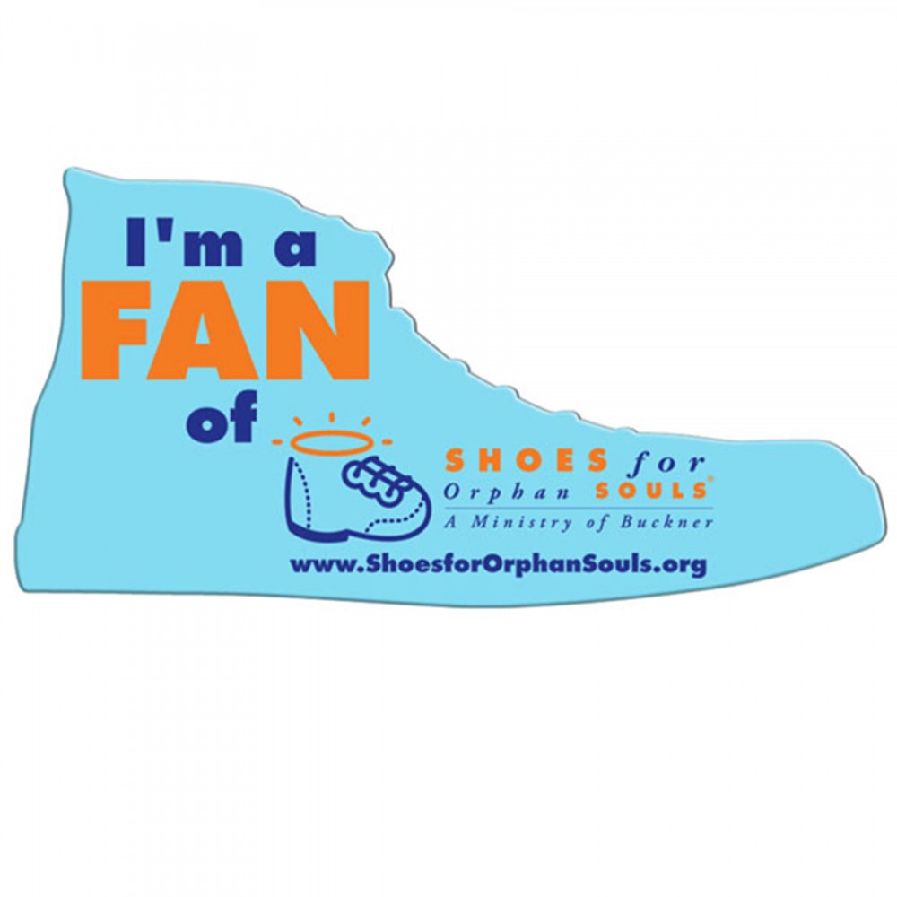 Shoe Paper Window Sign (Approximately 8"x8") Logo Branded Shoe Paper Window Sign (Approximately 8"x8") Logo Branded