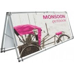 Monsoon Outdoor Sign Stand with Logo
