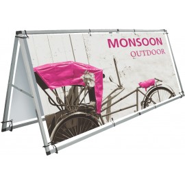 Logo Branded Monsoon Outdoor Sign Stand
