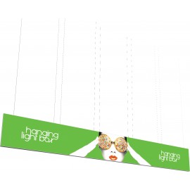 Personalized Vector Frame Hanging Light Box 30ft x 4ft