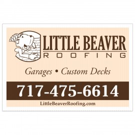 Customized Corrugated Plastic Sign | 12" x 18" | 1 Side  Customized Corrugated Plastic Sign | 12" x 18" | 1 Side