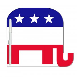 Promotional Elephant Offset Printed Memo Board