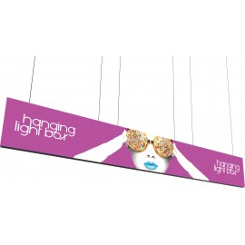Logo Branded Vector Frame Hanging Light Box 20ft x 3ft